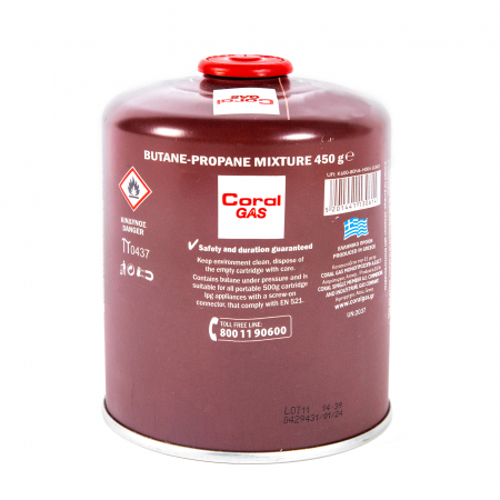 Sub 99 Lei - Rezerva gaz Micul Fermier 450 g cu valva si filet 7/16"