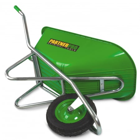 Roaba cuva din plastic 100L PARTNER PRO Cadru Galvanizat [3]