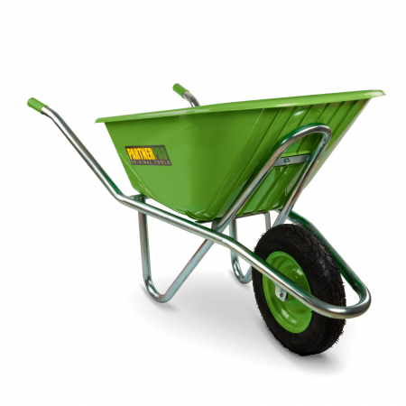 Roaba cuva din plastic 100L PARTNER PRO Cadru Galvanizat [1]