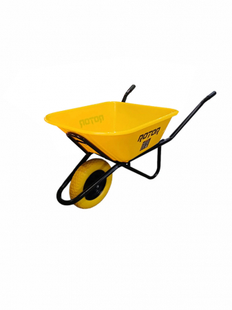 Gradina - Roaba cuva din plastic 100L ROTOR roata poliuretanica