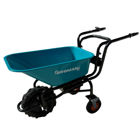 Roaba electrica Broman TRE, 2 in 1, cuva basculabila, 500 W, 6 Ah, 150 kg [5]