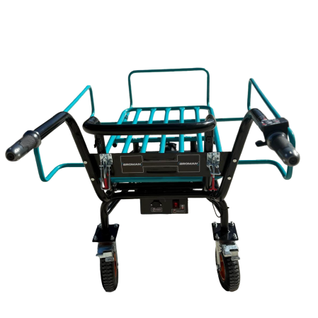 Roaba electrica Broman TRE, 2 in 1, cuva basculabila, 500 W, 6 Ah, 150 kg [4]