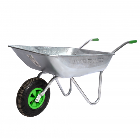 Lichidare Roaba metalica Micul Fermier 80L cuva otel zincat G01 [1]