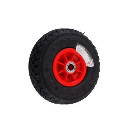 Gradina - Roata 300-4 pneumatica cu janta plastic ELEFANT AX 20 MM