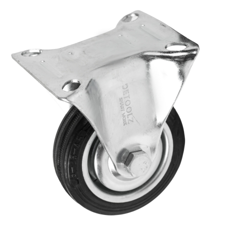 Vehicule si Accesorii - Roata fixa Detoolz, cauciuc, 75x22mm G01