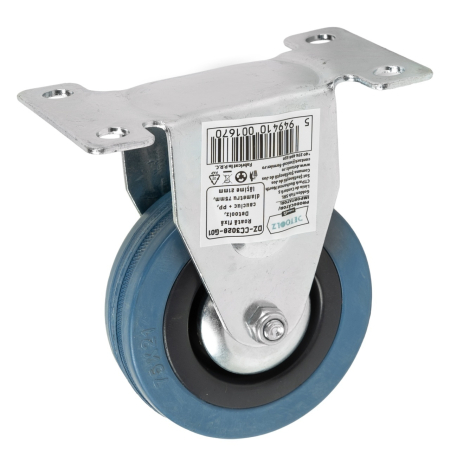 Vehicule si Accesorii - Roata fixa Detoolz, cauciuc+PP 75x21mm G01