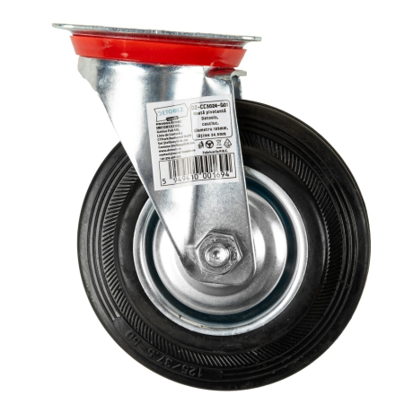 Roata pivotanta Detoolz, cauciuc 125x34.5mm G01 [1]