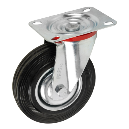Vehicule si Accesorii - Roata pivotanta Detoolz, cauciuc 125x34.5mm G01