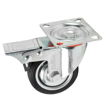 Vehicule si Accesorii - Roata pivotanta Detoolz, cauciuc 75x22mm CF G01