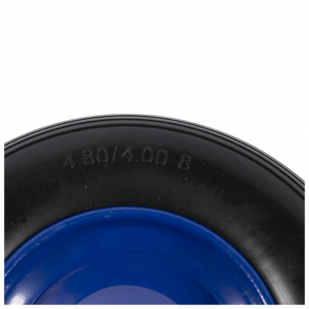 Roata roaba pentu ax subtire 400-8 SPUMA(albastra) [2]