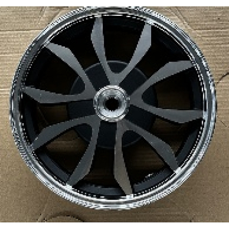 Piese de schimb vehicule electrice - Roată spate aluminiu 2 buc. pentru triciclu electric RDB A-Klass4 - piesă originală