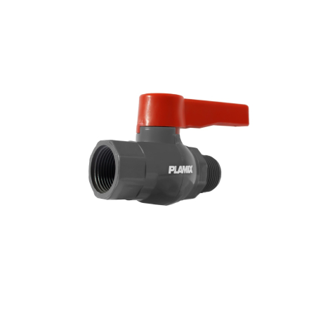 Pentru Casa si Camping - Robinet apa filet interior-exterior PLAMIX PVM - 1 1/4&quot; PVC