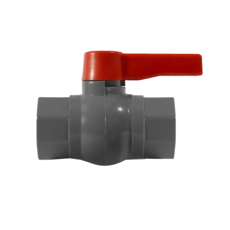 Robinet apa filet interior-interior PLAMIX PVF - 1 1/4&quot; PVC [2]