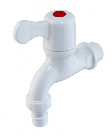 Pentru Casa si Camping - Robinet apa filet interior-interior PLAMIX PVS -1/2 &quot; PVC