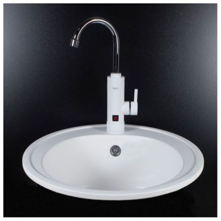 Robinet electric Aquatic Elefant SC30H11X, 3000W, Afisaj LED, Cartus ceramic, Temperatura apa 30-40 grade [0]