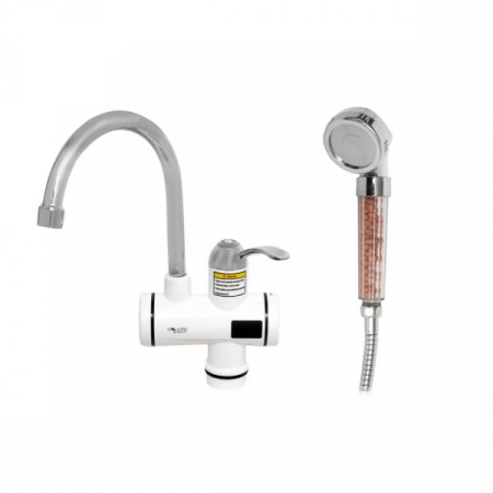Robinet electric Aquatic Elefant SC30H35X Para dus, 3000W, Afisaj LED, Cartus ceramic, Temperatura apa 30-40 grade [1]
