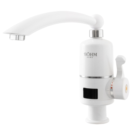 Baterii electrice - Robinet electric vertical cu pipa rotativa tip L, afisaj digital BoHM BY-24A-1