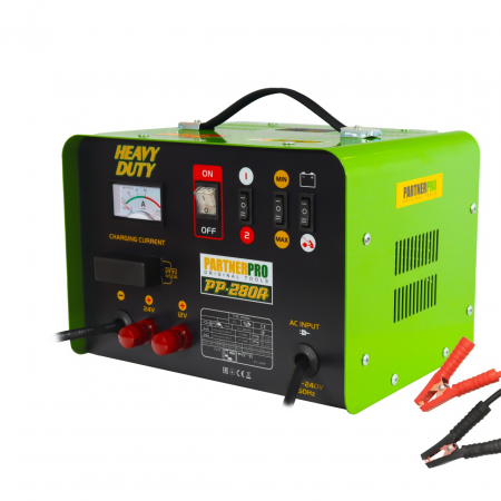 Robot pornire auto PARTNERPRO PP-280A, 12/24 V, 280 A / 1000W [2]