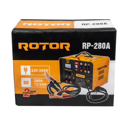 Robot pornire auto ROTOR RP-280A, 220-240 V, 12/24 V, 120/180 A, pentru baterii 20-300 Ah [4]