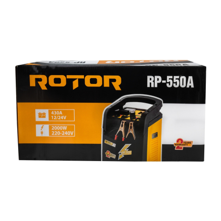 Robot pornire auto ROTOR RP-550A, 220-240 V, 2000 W, 12/24 V, curent pornire 430 A [5]