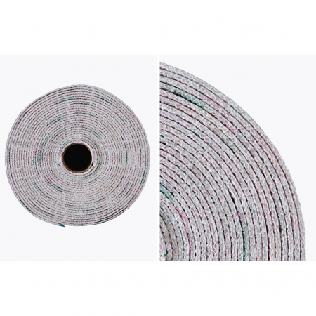 Lichidare Rola Autoadeziva pentru Perete, Flippy, din Panza, 10 m, Rezistenta la Umezeala, 2.5 mm Grosime, Model Texturat, Maro [3]