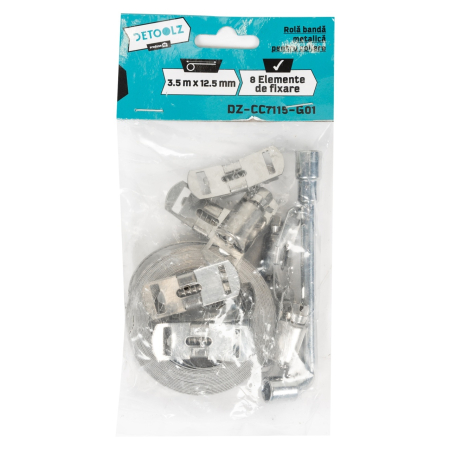 Rola banda metalica Detoolz pentru coliere 3.5m 8el [1]
