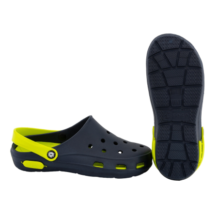 Saboti pentru Barbati albastru inchis/verde 41-45 ETC-06/2 [1]