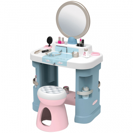 Jucarii, Copii & Bebe - Salon de infrumusetare Smoby My Beauty Dressing Table cu accesorii