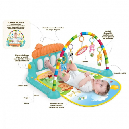 Salteluta muzicala Minibo, Noriel Bebe, cu sunete si zornaitori [2]