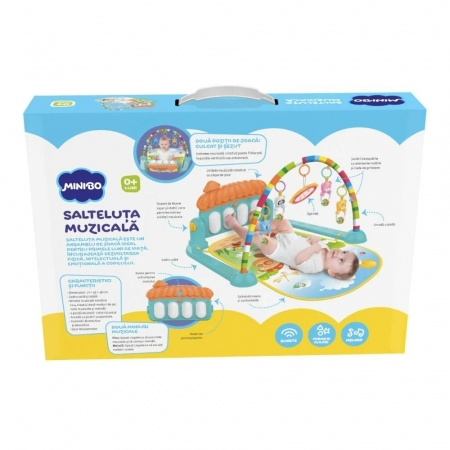 Salteluta muzicala Minibo, Noriel Bebe, cu sunete si zornaitori [7]