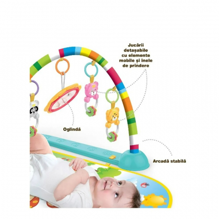 Salteluta muzicala Minibo, Noriel Bebe, cu sunete si zornaitori [5]