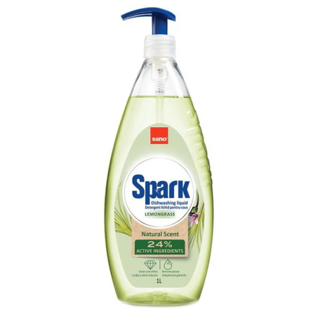 Sub 99 Lei - Sano Detergent Vase 1 L Spark Lemongrass