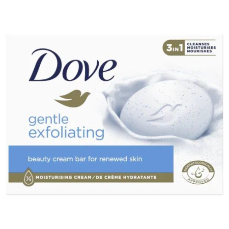 Sub 99 Lei - Sapun, Dove, Crema 90 g Exfoliant