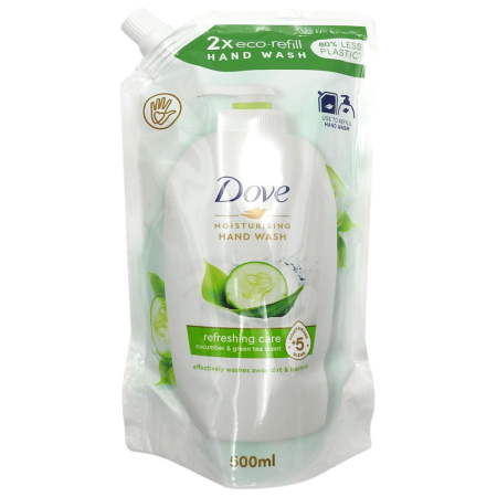 Sub 99 Lei - Sapun Lichid, Dove, Rezerva 500 ml Castravete