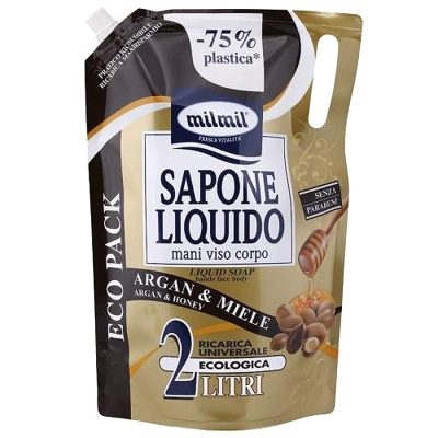 Sub 99 Lei - Sapun Lichid, Milmil, Rezerva 2 L Argan Miere