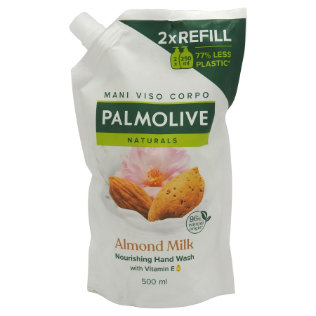 Sub 99 Lei - Sapun Lichid, Palmolive, Rezerva 500 ml Almond