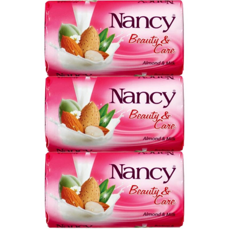 Sub 99 Lei - Sapun, Nancy, 3bucx140 g Almond