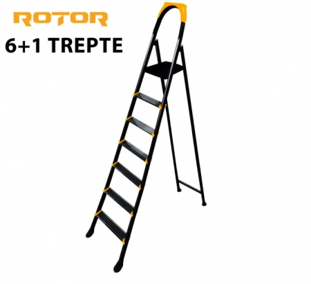 Scari - Scara Metalica Pliabila 6+1 Trepte ROTOR