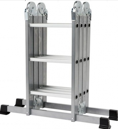 Pentru Casa si Camping - Scara pliabila 4x4 din aluminiu KMP404B