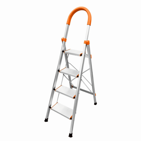Scara pliabila din aluminiu tip D MESTERINO TOOLS JL-301-4T, 1.1 metri, 4 trepte, 3.5 kg [1]