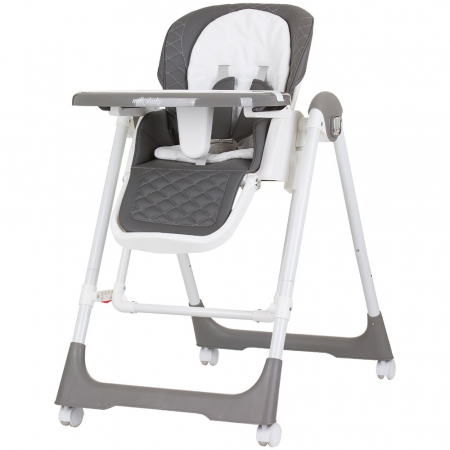 Jucarii, Copii & Bebe - Scaun de masa Chipolino Milk Shake 2 in 1 granite