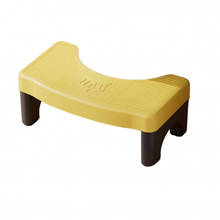 Scaunel WC, Flippy, Tratament Impotriva Hemoroizilor si Constipatiei, Scaun Inaltator WC Copii, Suport Picioare WC, Taburet Inaltator Pozitia Corecta Ghemuit Pe WC, Plastic Rezistent, 17x22x38 cm, Gal [0]