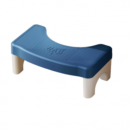 Sub 99 Lei - Lichidare Scaunel WC, Flippy, Tratament Impotriva Hemoroizilor si Constipatiei, Scaun Inaltator WC Copii, Suport Picioare WC, Taburet Inaltator Pozitia Corecta Ghemuit Pe WC, Plastic Rezistent, 17x22x