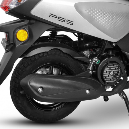 Scuter benzina, Voltarom Delivery PS5, 125 CC, Cu permis, 7.34 Cp, 80 Km/h, Gri [12]