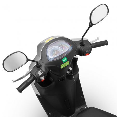 Scuter benzina, Voltarom Delivery PS5, 125 CC, Cu permis, 7.34 Cp, 80 Km/h, Gri [2]