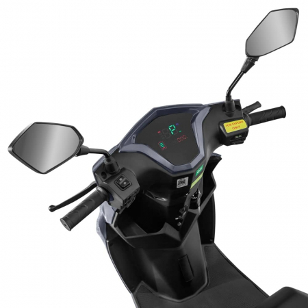 Scuter Electric 1500W, Voltarom VS1 Fara permis, 60V, 20Ah, viteza maxima 25 Km pe ora, Gri, Autonomie 74Km [3]