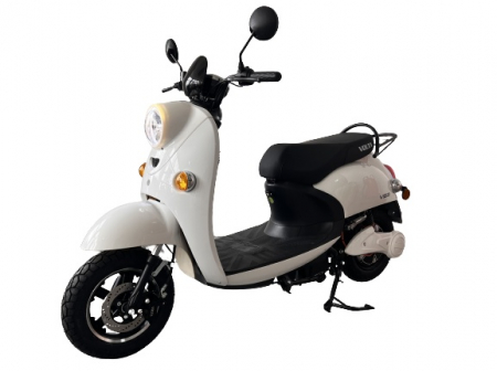 Fără permis - Scuter Electric, 2000W, Fara Permis, Voltarom S2, autonomie pana la 60 km, Alb