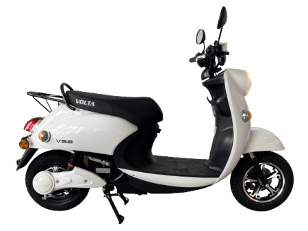 Scuter Electric, 2000W, Fara Permis, Voltarom S2, autonomie pana la 60 km, Alb [2]