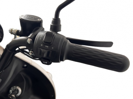 Scuter Electric, 2000W, Fara Permis, Voltarom S2, autonomie pana la 60 km, Alb [5]