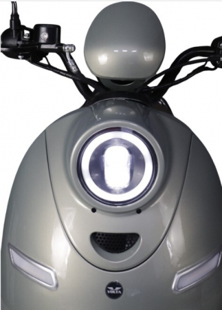 Scuter Electric, 2000W, Fara Permis, Voltarom S2 Premium, autonomie pana la 60 km, Argintiu [2]